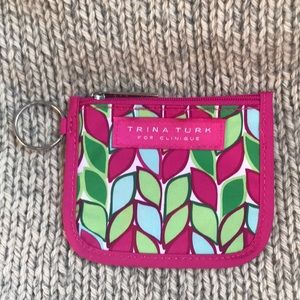 Clinique/Trina Turk Key coin purse